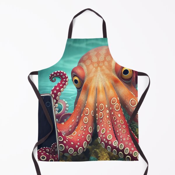 Item preview, Octopus Taken a Selfe designed and sold by purplesensation.