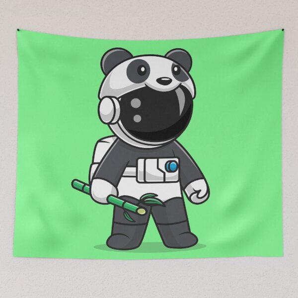 Item preview, Adorable Panda Astronaut: A Whimsical Space Adventure designed and sold by hjian8219.