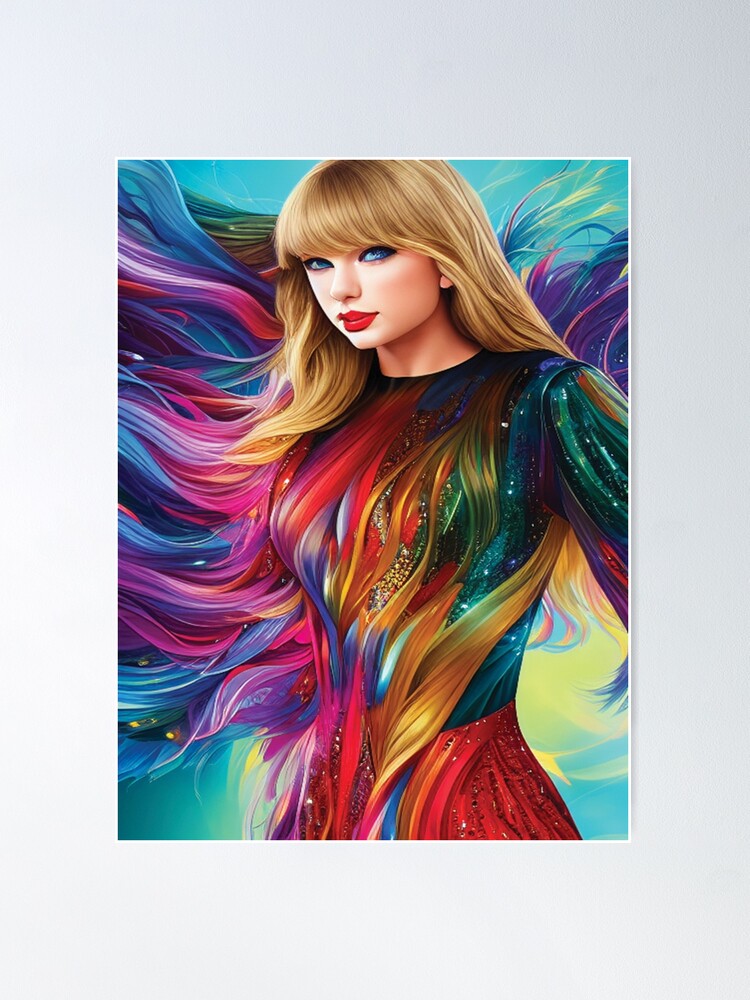 Taylor Swift Music Poster - The Eras Tour Pop Album Canvas Painting HD  Print Modern Wall Art Picture for Living Room Home Decor