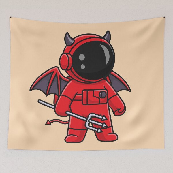 Item preview, Spooky-Cute Astronaut: A Halloween Adventure in Space designed and sold by hjian8219.