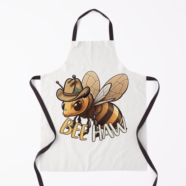 Item preview, Bee Haw / Cowboy Bee / Yee Haw designed and sold by Bug & Brush.
