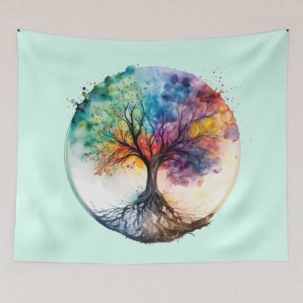 Item preview, Tree of Life: watercolor designed and sold by muskitt.