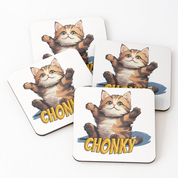 Item preview, Chonky Kitty / Chonky Cat designed and sold by Bug & Brush.
