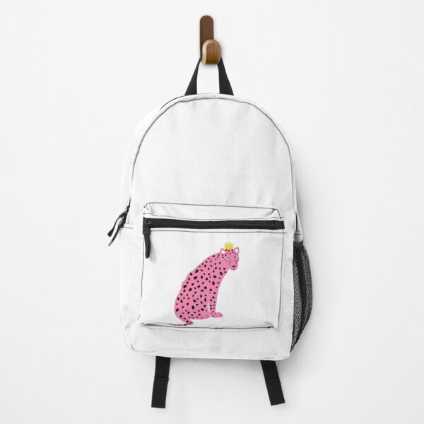 Item preview, Preppy Pink Leopard with Crown designed and sold by Preppy Positivity.