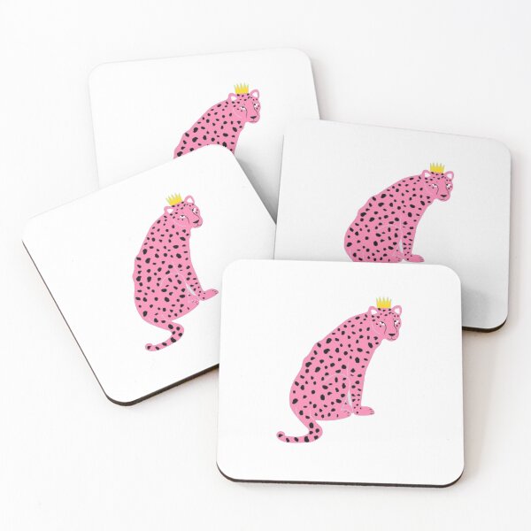 Item preview, Preppy Pink Leopard with Crown designed and sold by Preppy Positivity.