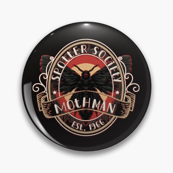 Item preview, Mothman Spotters Society designed and sold by Bug & Brush.