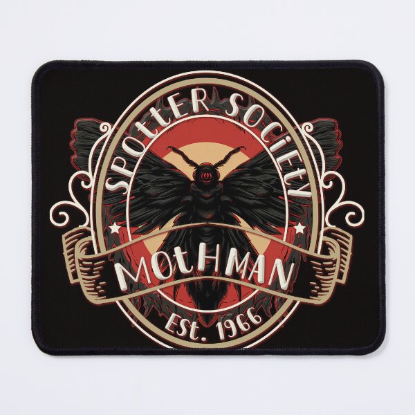 Item preview, Mothman Spotters Society designed and sold by Bug & Brush.