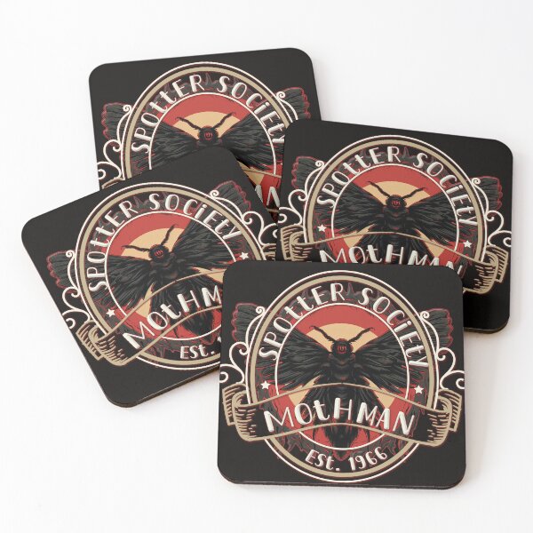 Item preview, Mothman Spotters Society designed and sold by Bug & Brush.