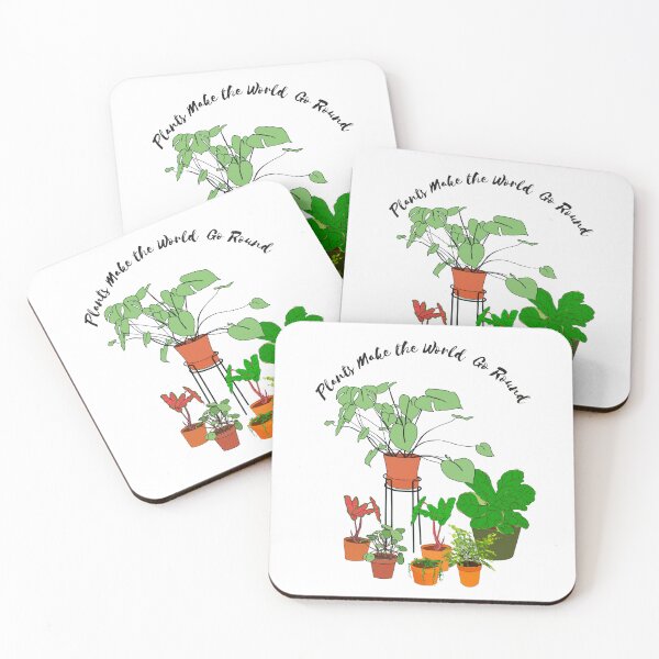 Item preview, Plants Make the World Go Round designed and sold by NosyRosyArt.