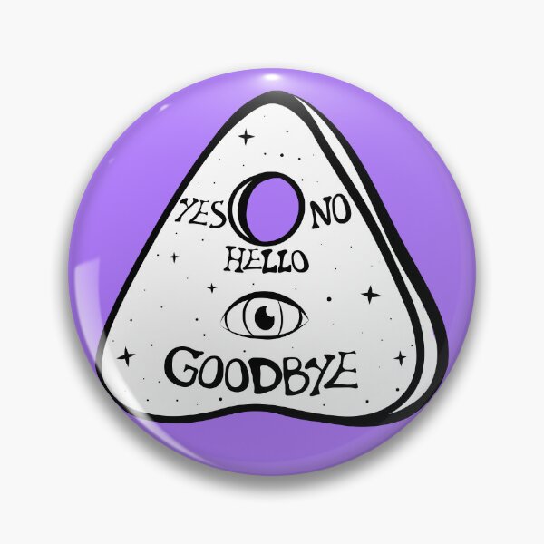 Item preview, White and Purple Ouija Planchette designed and sold by Charlottieloux.