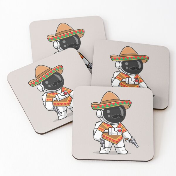 Item preview, Cosmic Cowboy: A Cute Astronaut Adventure with a Sombrero Hat designed and sold by hjian8219.