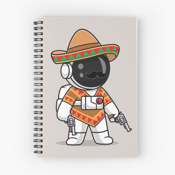 Item preview, Cosmic Cowboy: A Cute Astronaut Adventure with a Sombrero Hat designed and sold by hjian8219.