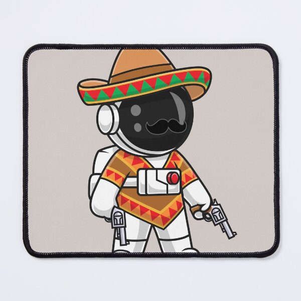 Item preview, Cosmic Cowboy: A Cute Astronaut Adventure with a Sombrero Hat designed and sold by hjian8219.