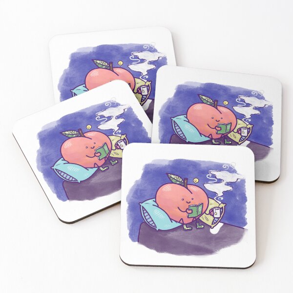 Item preview, Happy peach designed and sold by bageldraws.