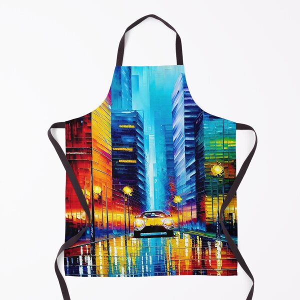 Item preview, Drive through the Big City designed and sold by ArtFactoryAI.