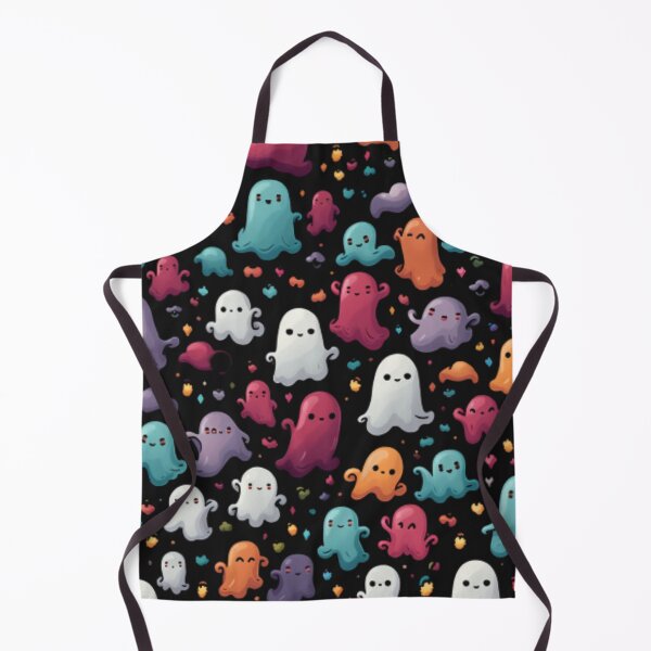 Item preview, cute ghost, halloween pattern - halloween themed designed and sold by TEEJAMBOREE.