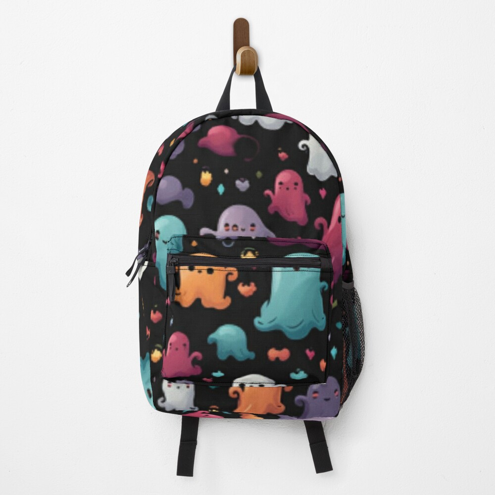 Discover cute ghost, halloween pattern - halloween themed | Backpack