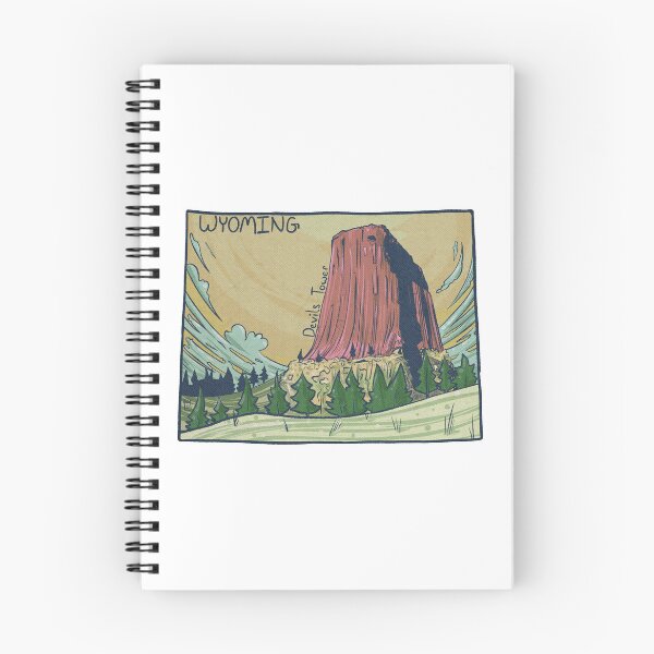 Item preview, Devils Tower Wyoming Sticker designed and sold by CharpyCo.