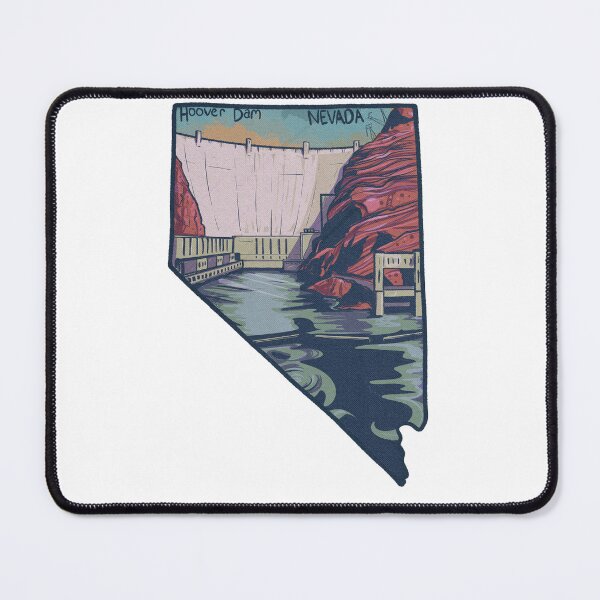 Item preview, Hoover Dam Nevada Sticker designed and sold by CharpyCo.