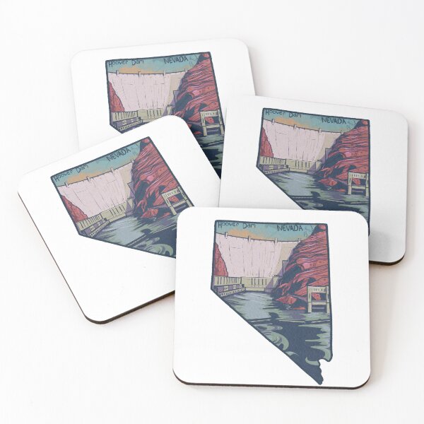Item preview, Hoover Dam Nevada Sticker designed and sold by CharpyCo.