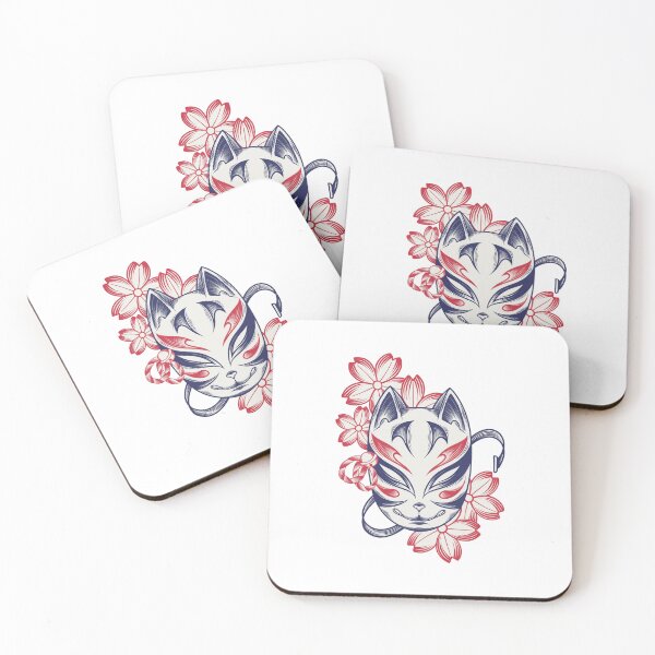 Item preview, cat in lotus tattoo	 designed and sold by DOPANDA ..