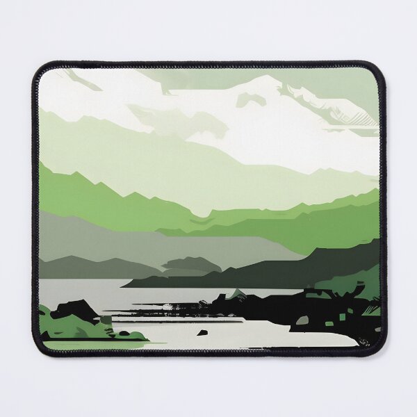Item preview, Nature Landscape Valley Mountains Aromantic Subtle Pride TCG OCG LGBT Playmat Size 14"x24" 60x35CM Mousepad Game Mat Mouse Pad Gamemat designed and sold by coolplaymats.