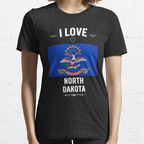 Item preview, I Love North Dakota designed and sold by LoveMyRoots.