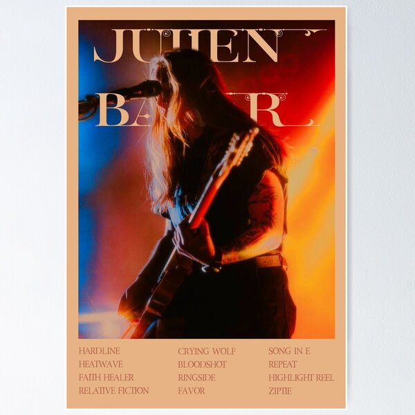 Artikel-Vorschau von Julien Baker Little Oblivions Druck, designt und verkauft von ellalbrettt.
