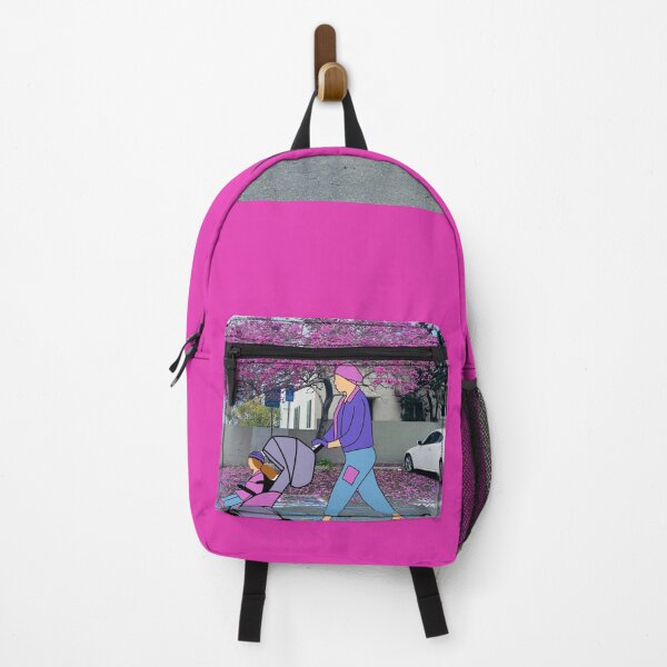 Item preview, Woman pushing stroller designed and sold by FrenchCarAmel.