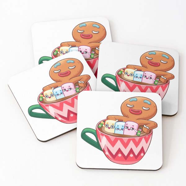 Item preview, Hot Cocoa with Marshmallow and Gingerbread designed and sold by HaydenMillepied.