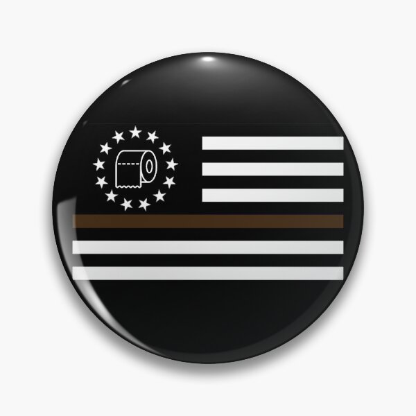 Item preview, Thin Poop Line Flag designed and sold by WKND-Graphics.