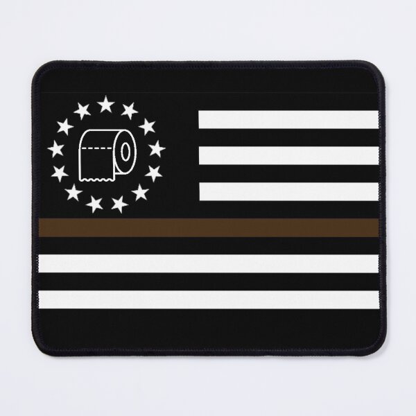 Item preview, Thin Poop Line Flag designed and sold by WKND-Graphics.