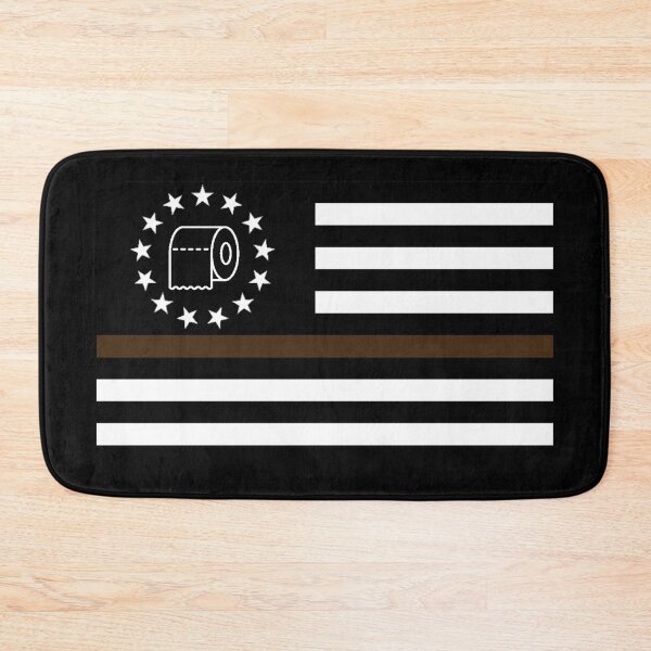 Item preview, Thin Poop Line Flag designed and sold by WKND-Graphics.