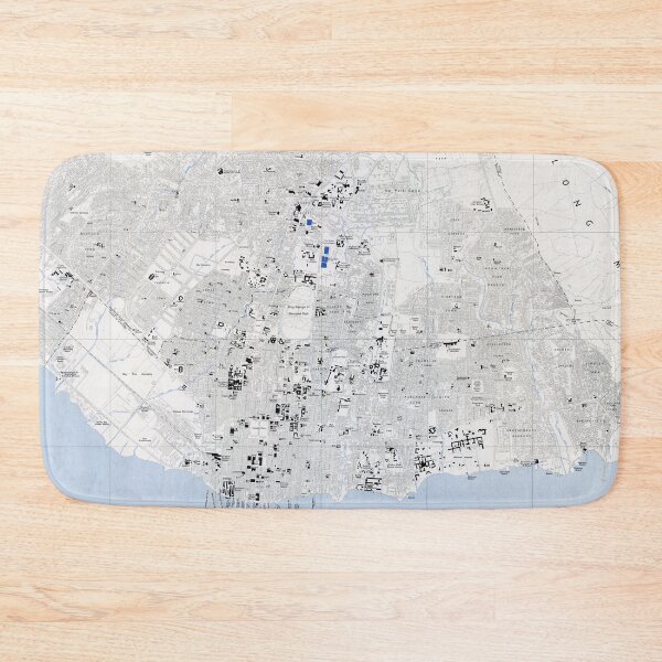 Item preview, Vintage Kingston Jamaica Map (1962) designed and sold by BravuraMedia.