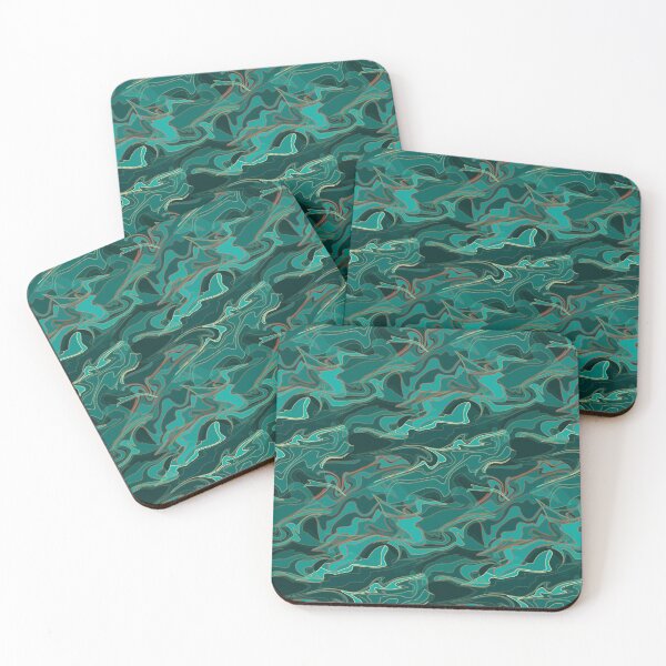 Item preview, Teal dragons designed and sold by Osting.
