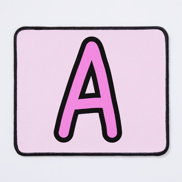 Item preview, Pink A initial designed and sold by Charlottieloux.