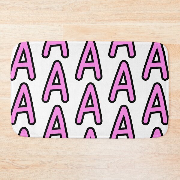 Item preview, Pink A initial designed and sold by Charlottieloux.