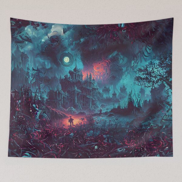 Item preview, Dreamy liminal anemoia painting designed and sold by ArthurVandelay.