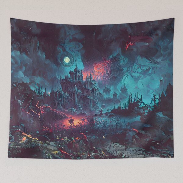 Item preview, Dreamy liminal anemoia painting designed and sold by ArthurVandelay.