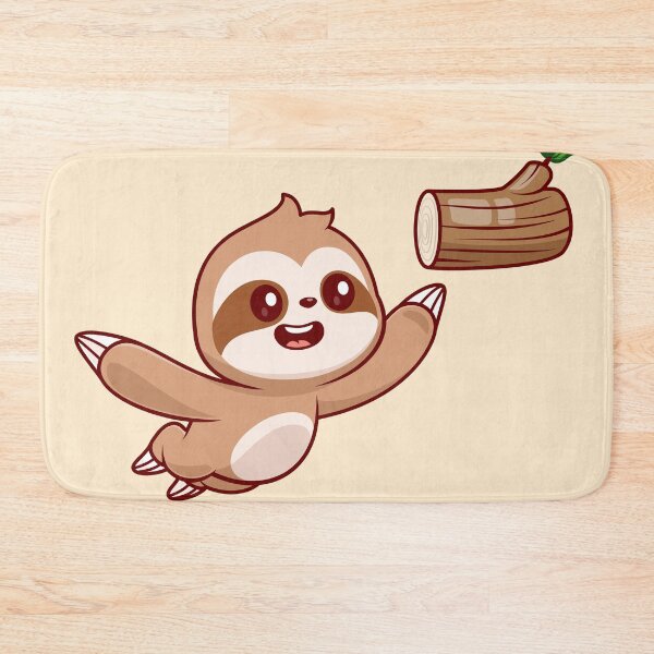 Item preview, Adorable Sloth in Action: Catching a Branch in the Woodland designed and sold by hjian8219.