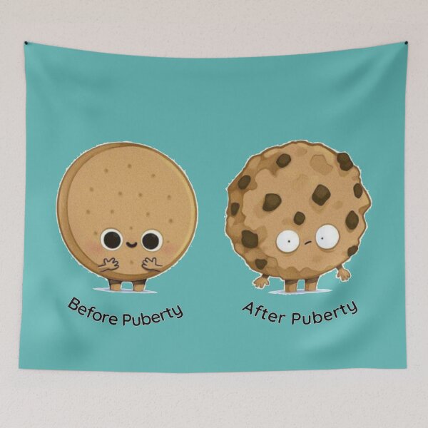 Item preview, puberty cookies  designed and sold by escape-of-life.