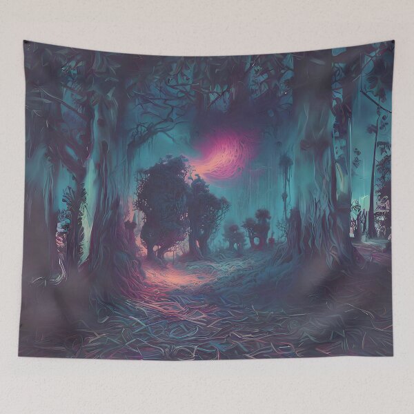 Item preview, Dreamy liminal anemoia painting designed and sold by ArthurVandelay.
