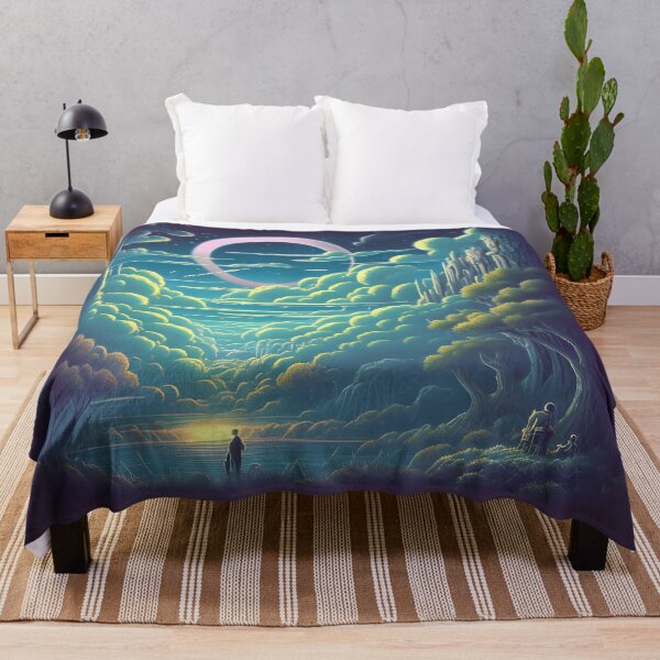 Item preview, Dreamy liminal anemoia painting designed and sold by ArthurVandelay.