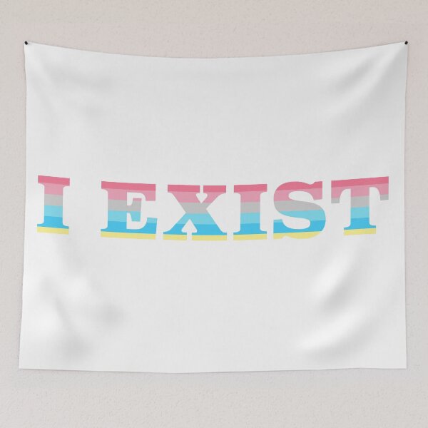 Item preview, I Exist (genderflux) designed and sold by Centeris2.