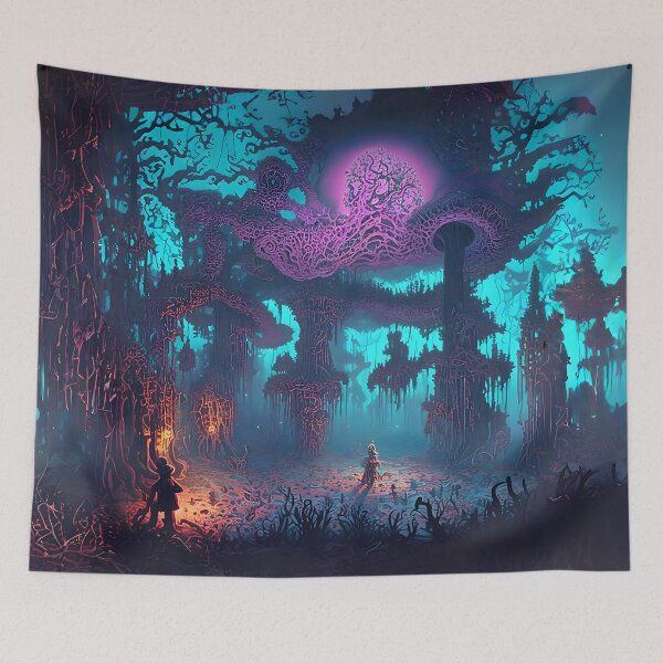 Item preview, Dreamy liminal anemoia painting designed and sold by ArthurVandelay.