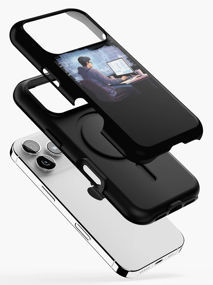 Thumbnail 2 of 4, iPhone Case, Programmer coder - developer programming coding designed and sold by Mateusz Majcherek.