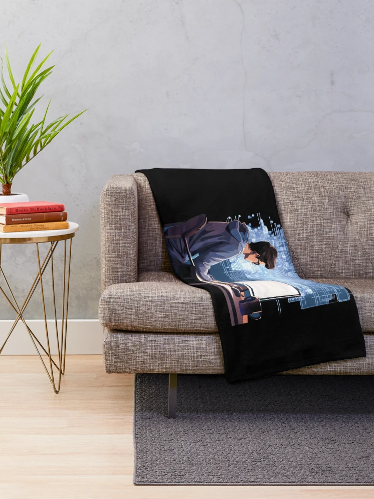 Thumbnail 2 of 6, Throw Blanket, Programmer coder - developer programming coding designed and sold by Mateusz Majcherek.