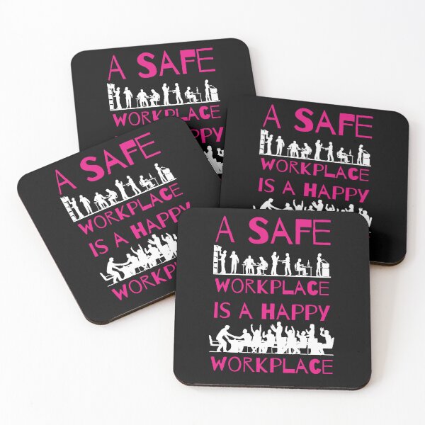 Item preview, A safe workplace is a happy workplace  designed and sold by Hiremeamerica.