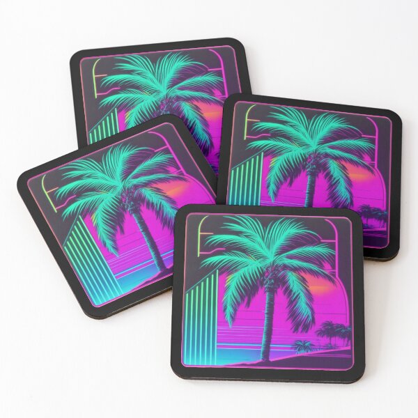 Item preview, 80s Neon Palm Beach designed and sold by reggaeartgifts.