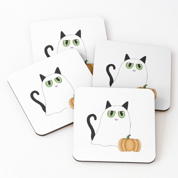 Item preview, Ghost Kitty designed and sold by Casondra Zagurski.